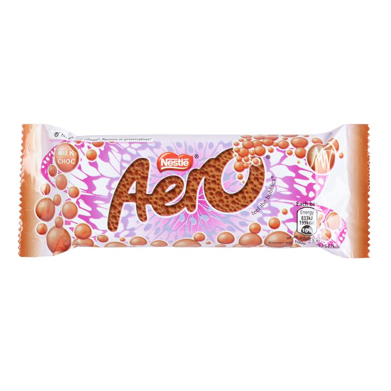 Nestle Aero Milk Chocolate Bar image number 1