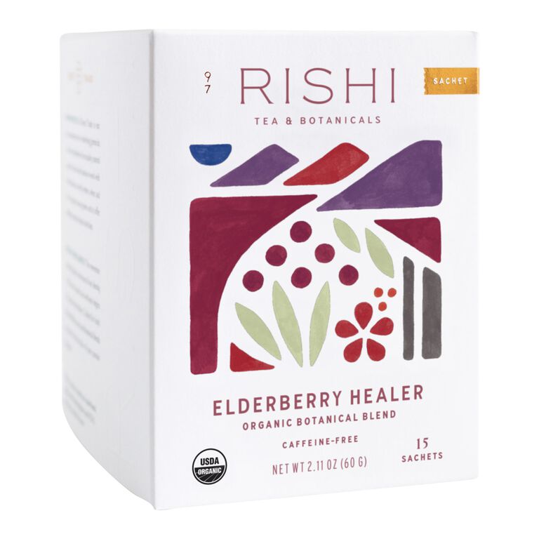 Rishi Elderberry Healer Tea 15 Count image number 1