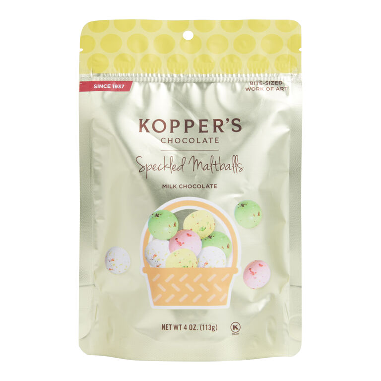 Kopper's Milk Chocolate Speckled Maltballs image number 1