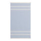 Lisbon Light Blue And Ivory Turkish Style Hand Towel image number 1