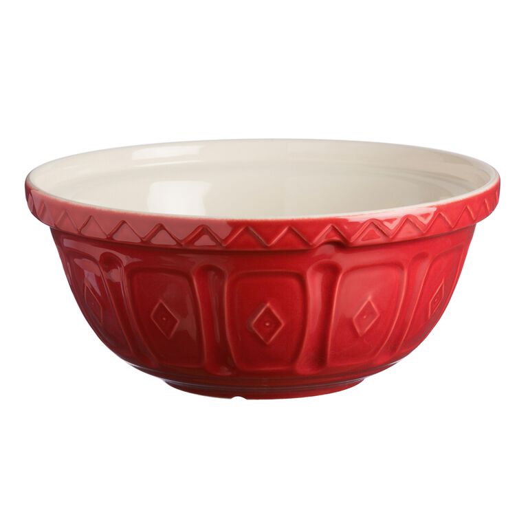 Mason Cash Red Color Mix Mixing Bowl image number 4