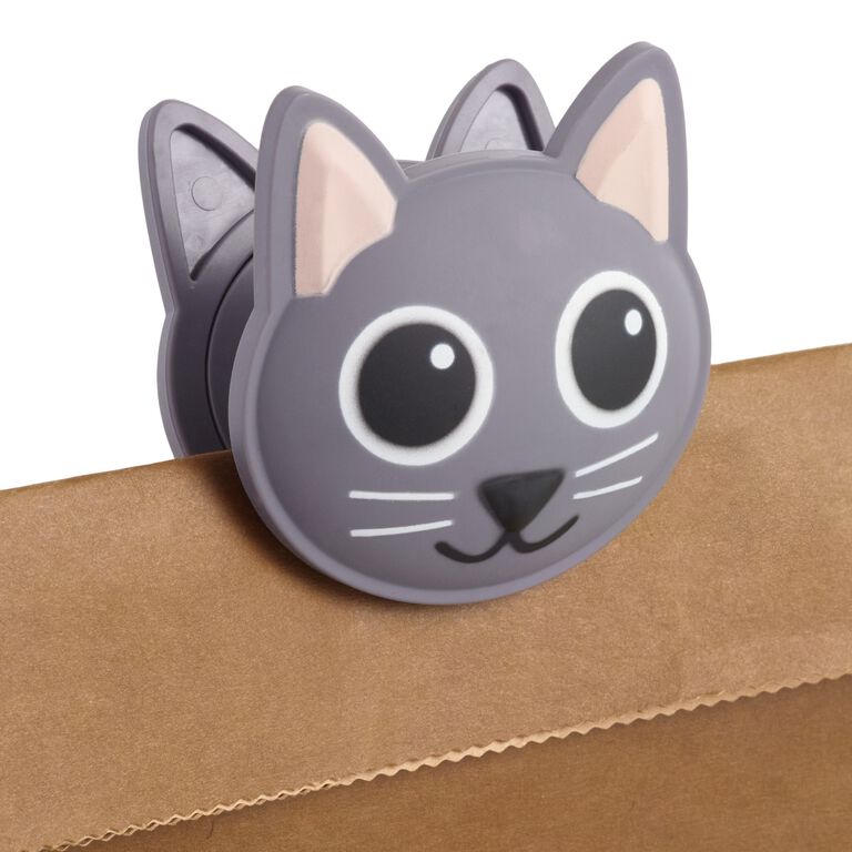 Meowing Cat Bag Clip image number 2