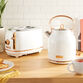 Haden Ivory and Copper Heritage Cordless Electric Kettle image number 1