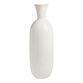 Olivia Tall Ivory Pearlescent Reactive Glaze Ceramic Vase image number 0
