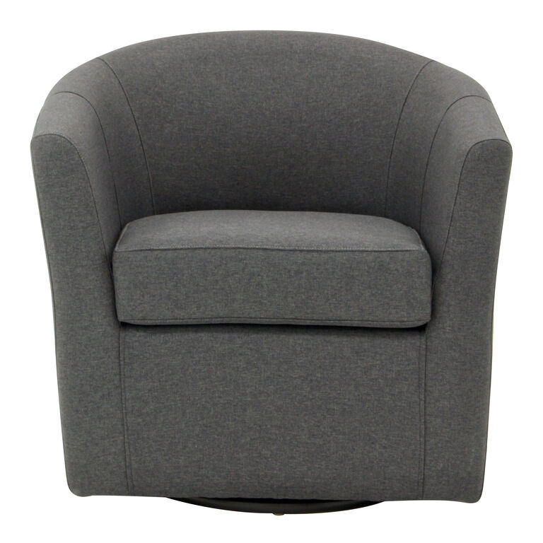 Parvin Upholstered Swivel Chair image number 2