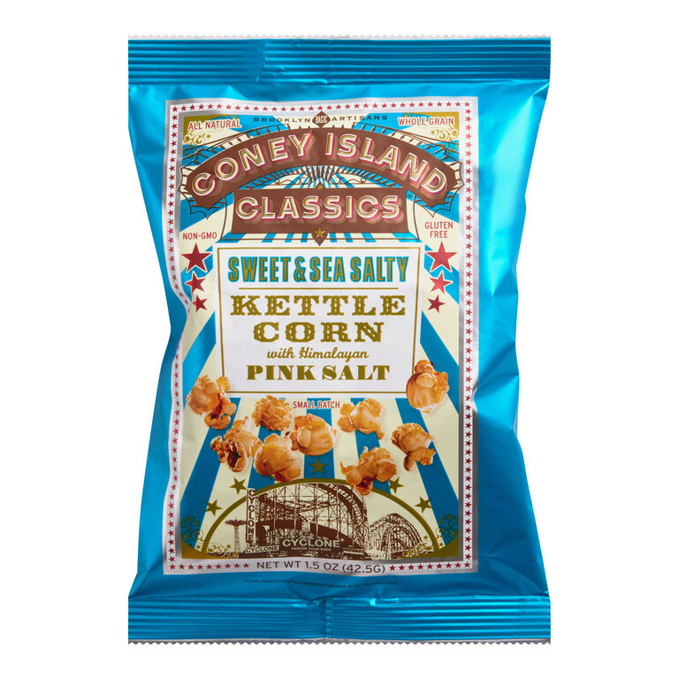 Coney Island Sweet & Sea Salty Kettle Corn Snack Size image number 1