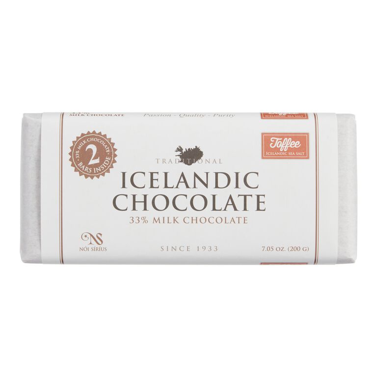 Noi Sirius Icelandic Toffee Milk Chocolate Bar 2 Piece image number 1
