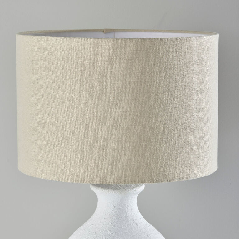 Bazely Textured Ceramic Jug Table Lamp image number 4
