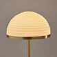 Milford Frosted Glass Dome and Antique Brass LED Table Lamp image number 5
