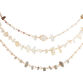 Gold Semiprecious Citrine And Labradorite Necklaces 3 Pack image number 0