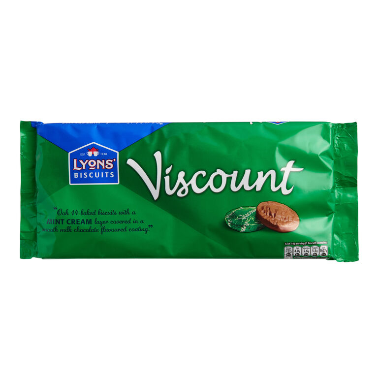 Lyons' Viscount Mint Chocolate Biscuits image number 1