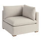 Weston Sand Pillow Top Modular Sectional Corner End Chair image number 3