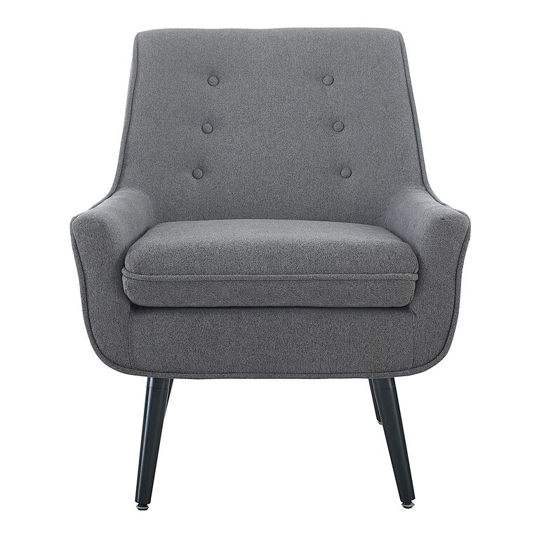Brooks Tufted Flannel Upholstered Chair image number 3
