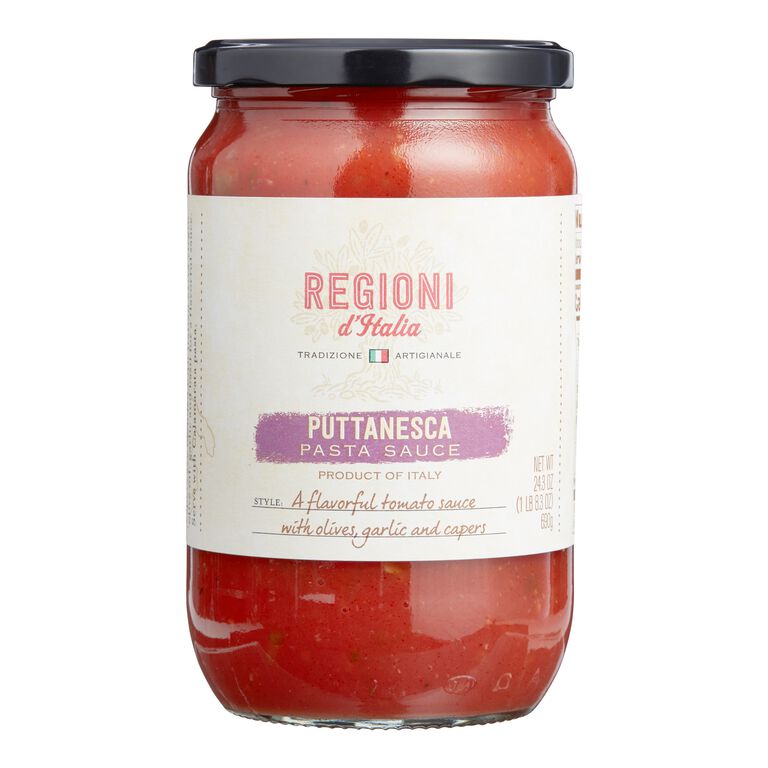 Regioni D'Italia Puttanesca Pasta Sauce image number 1