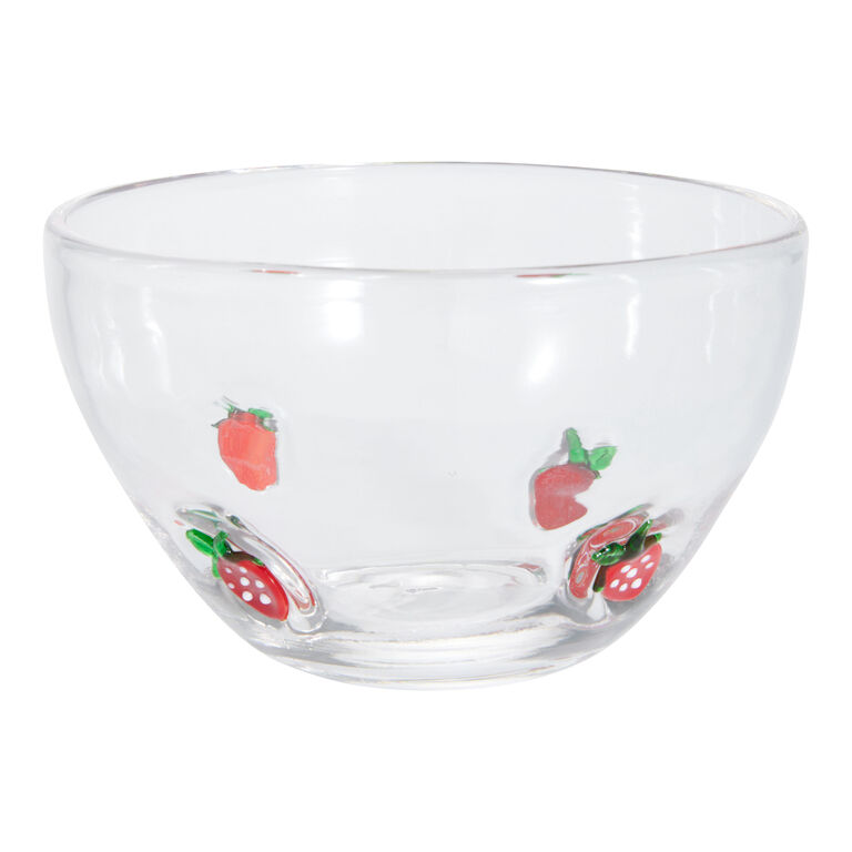 Strawberry Inlay Bowl image number 1
