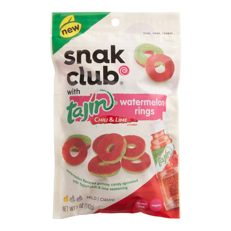 Snak Club Tajin Chili and Lime Watermelon Rings Set of 2 image number 1