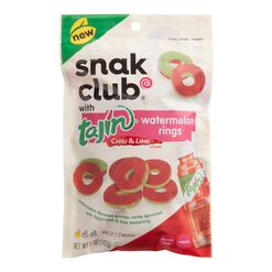Snak Club Tajin Chili and Lime Watermelon Rings Set of 2