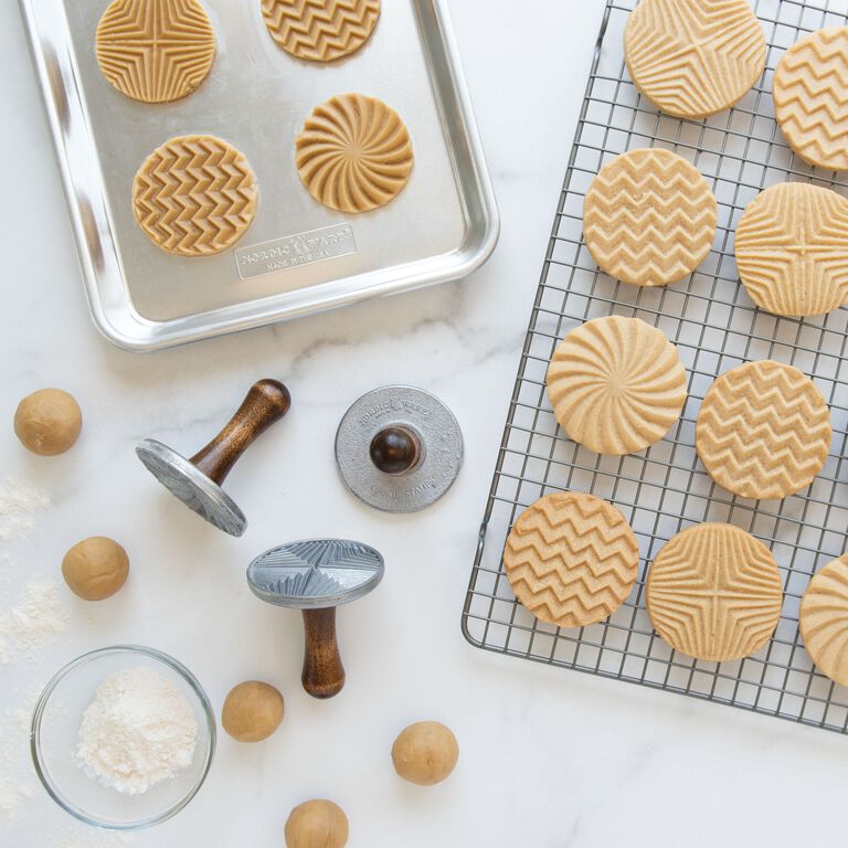 Nordic Ware Pretty Pleated Cookie Stamps 3 Pack image number 2