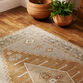 Amaya Terracotta Persian Style Tufted Wool Area Rug image number 1