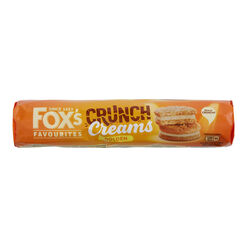 Fox's Golden Vanilla Crunch Creams Sandwich Cookies Set of 2