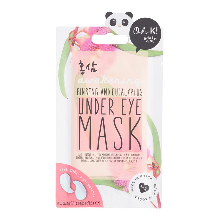 Oh K! Ginseng and Eucalyptus Korean Beauty Under Eye Mask image number 1