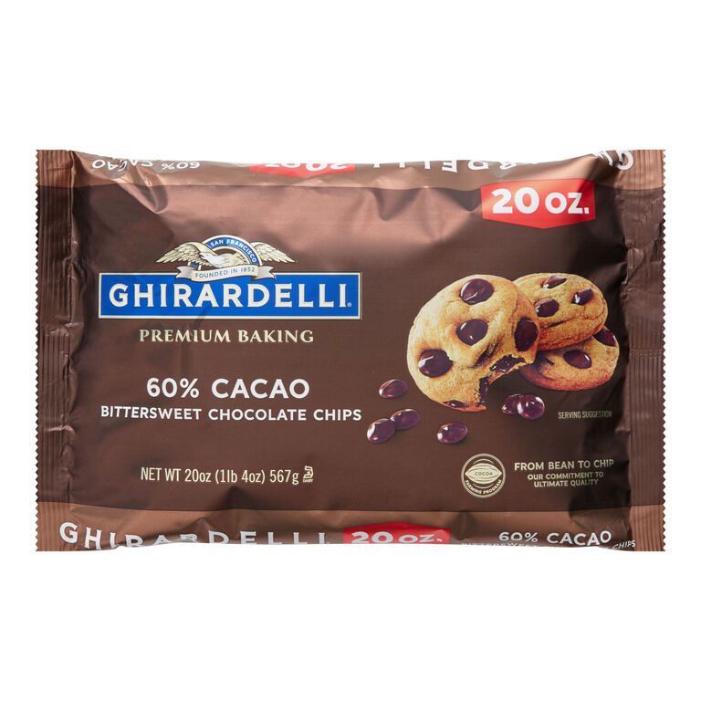Ghirardelli 60% Cacao Bittersweet Chocolate  Chips image number 1