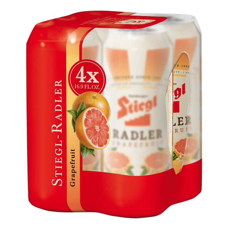Stiegl Radler Grapefruit 4 Pack image number 1