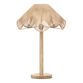 Irina Natural Wood And Jute Wavy Shade Table Lamp image number 0