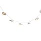 White Flower LED 10 Bulb Battery Operated String Lights image number 0