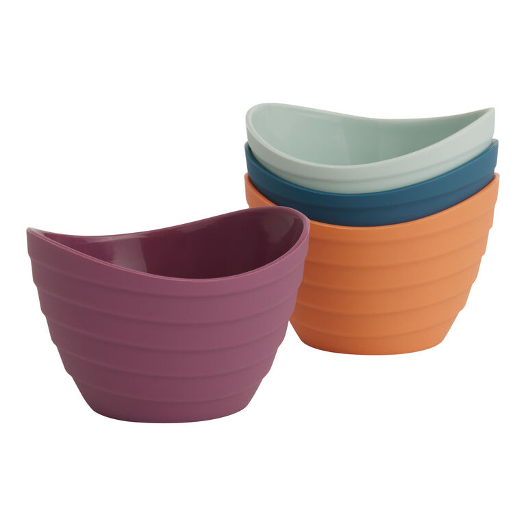 Spring Glow-Up Silicone Nesting Pinch Bowls 4 Pack image number 1