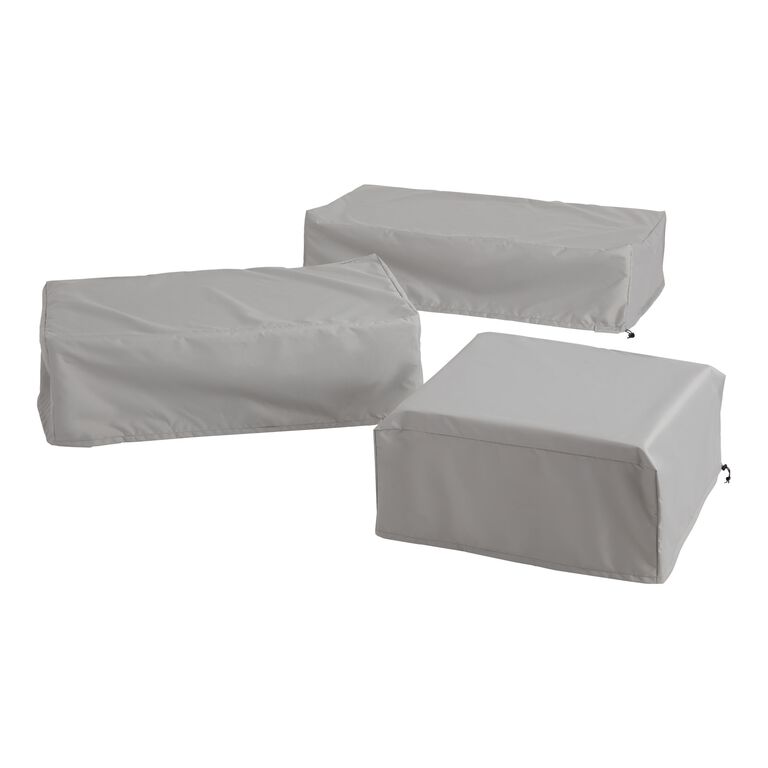Universal Outdoor Ottoman And Coffee Table Cover image number 1