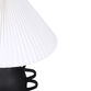 Portia Faux Stone Looped Pleated Shade Table Lamp image number 3
