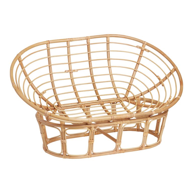 Rattan Double Papasan Chair Frame image number 1