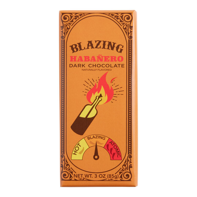 Hot Bars Blazing Habanero Dark Chocolate Bar image number 1