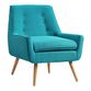 Brooks Tufted Flannel Upholstered Chair image number 0
