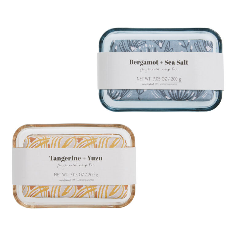 A&G Amelia Bar Soap With Soap Dish image number 1