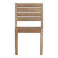 Corsica Light Brown Eucalyptus Outdoor Dining Chair image number 2