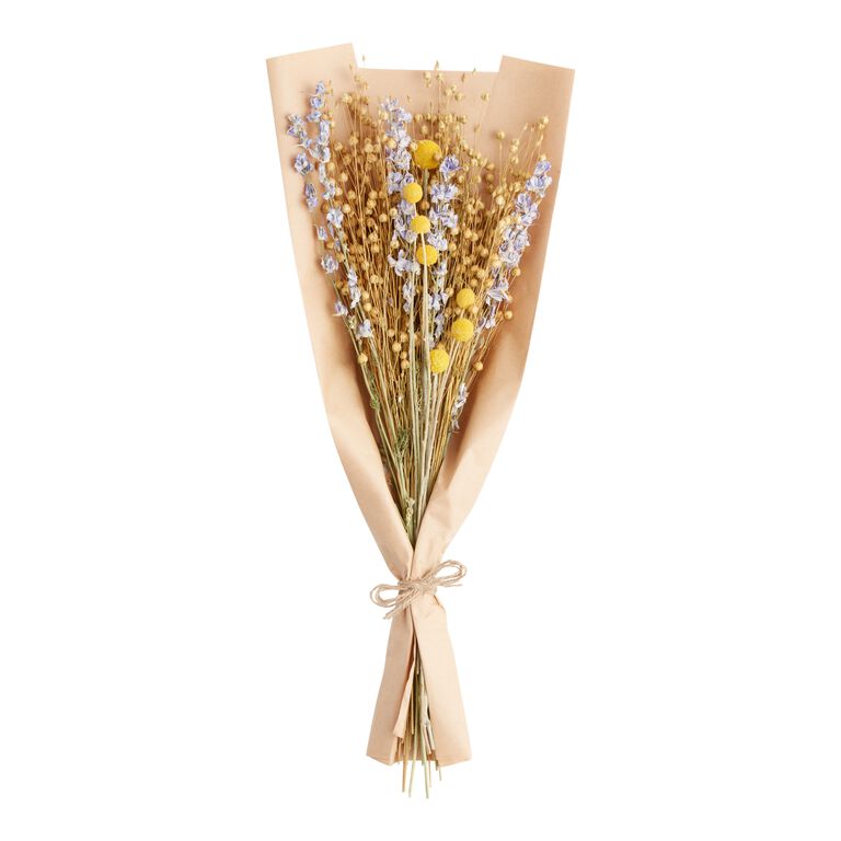 Dried Flowers and Flax Bunch image number 1