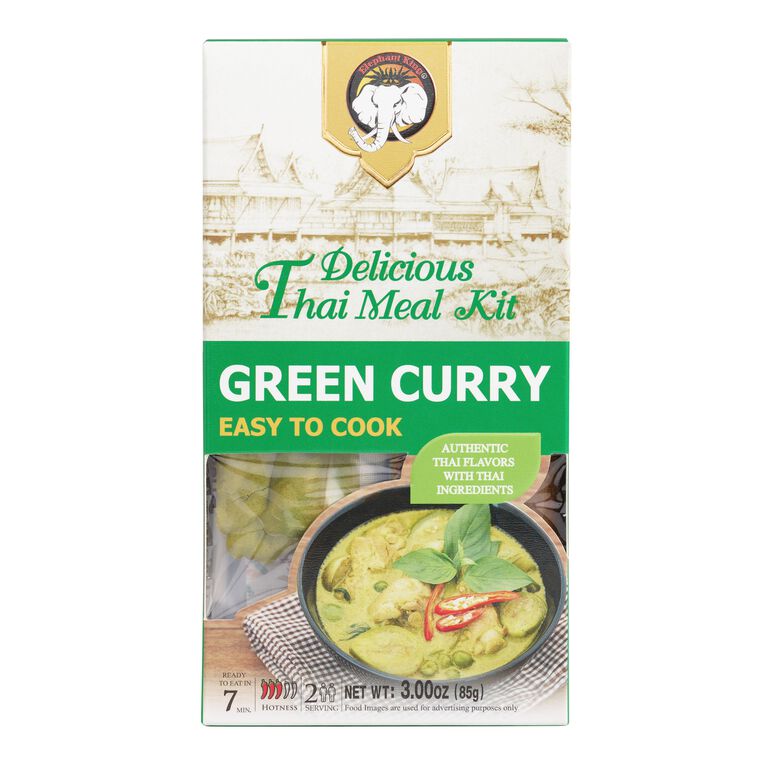 Elephant King Green Curry Thai Meal Kit image number 1