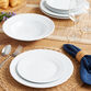 Coupe White Porcelain Wide Rim Dinnerware Collection image number 0