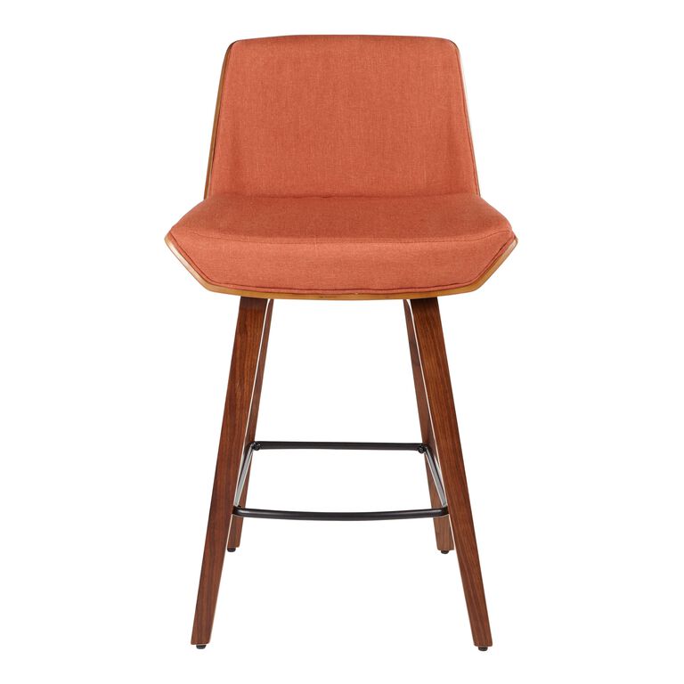 Joel Mid Century Upholstered Counter Stool image number 3