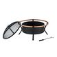 Yuma Black and Copper Fire Pit image number 2