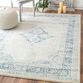 Henley Blue Distressed Persian Style Area Rug image number 2