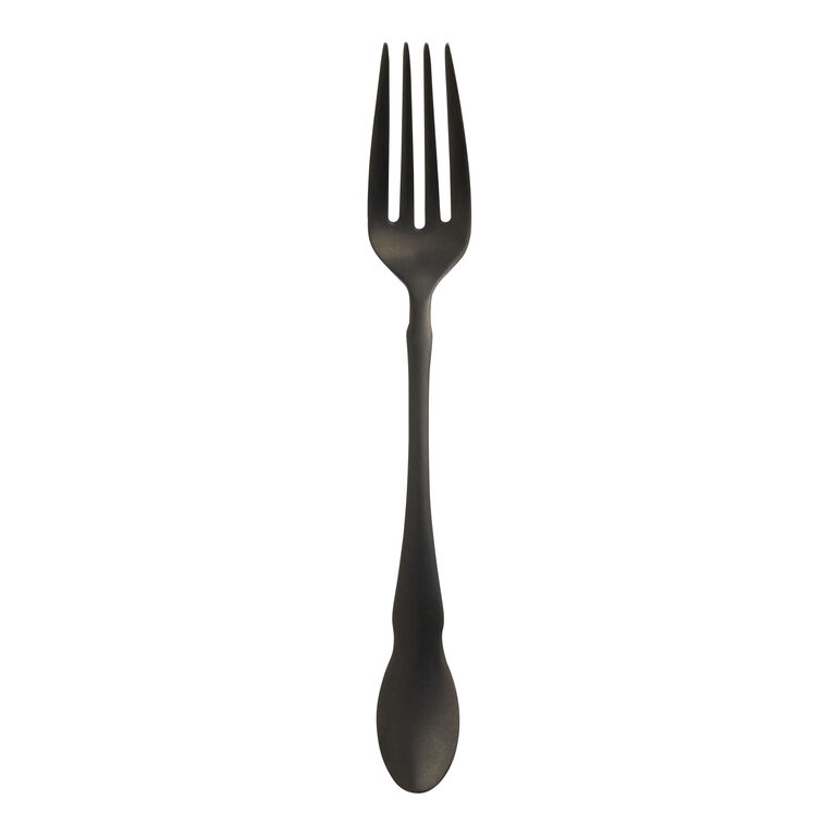 Raven Matte Black Dinner Fork image number 1
