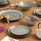 Sota Gray Reactive Glaze Dinnerware Collection image number 0