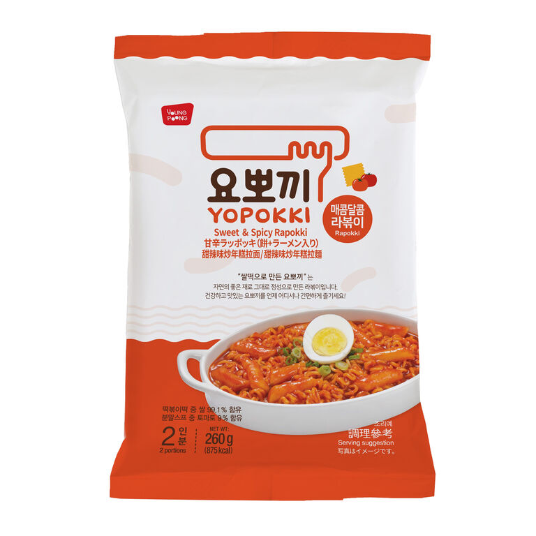 Yopokki Sweet and Spicy Noodle Bag image number 1