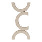 Natural Stone Stacked Crescent Sculpture Decor image number 0