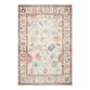 Zoe Multicolor Floral Distressed Persian Style Area Rug image number 0
