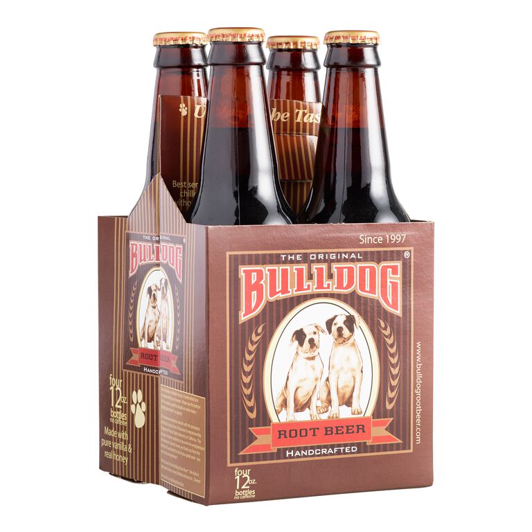 Bulldog Root Beer 4 Pack image number 1