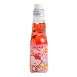 Hello Kitty Ramune Strawberry Soda